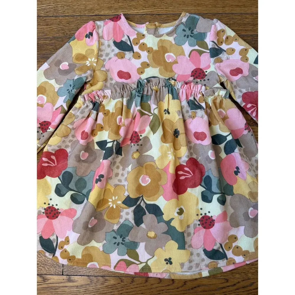 Mayoral Girls' Floral Dress Size 4